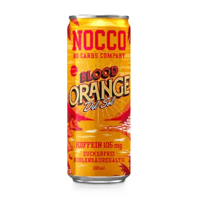 NOCCO BCAA Blood Orange Del Sol, 330 ml