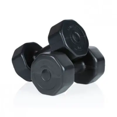 Vinil dumbbell uteži, 2x3 kg