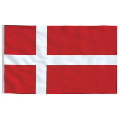 vidaXL Danska zastava 90x150 cm