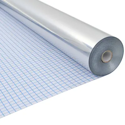 vidaXL Zrcalna folija za zasebnost samolepilna 0,9x20 m