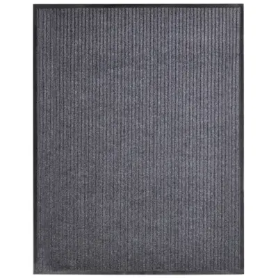 vidaXL Predpražnik siv 117x220 cm PVC