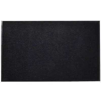 PVC Predpražnik Črne Barve 90 x 150 cm