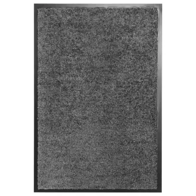 vidaXL Pralni predpražnik antraciten 40x60 cm