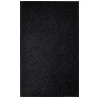 vidaXL Predpražnik črn 117x220 cm PVC