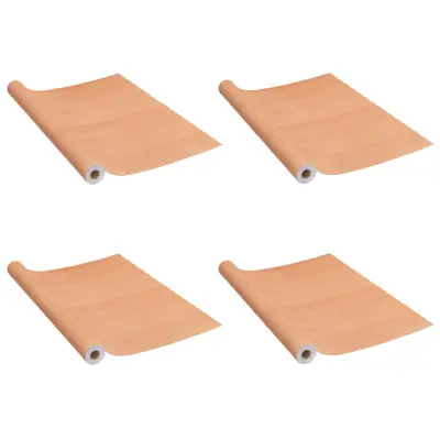 vidaXL Samolepilna folija za pohištvo 2 kosa jap. hrast 500x90 cm PVC