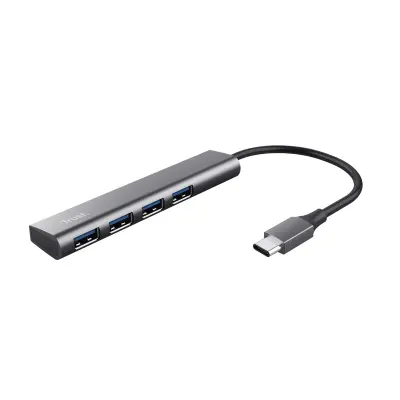 TRUST Halyx USB-C 4-port USB razdelilec