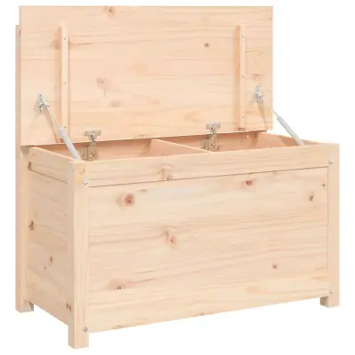 vidaXL Klop 80x41x77 cm trdna borovina
