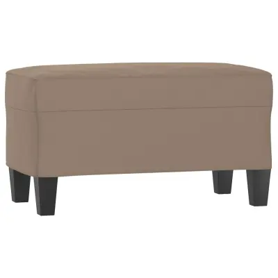 vidaXL Klop taupe 70x35x41 cm tkanina iz mikrovlaken