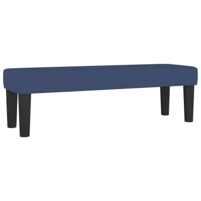 vidaXL Klop modra 100x30x30 cm blago