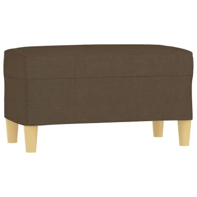 vidaXL Klop rjava 70x35x41 cm blago