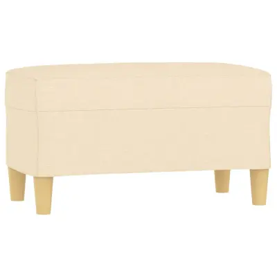 vidaXL Klop krem 70x35x41 cm blago