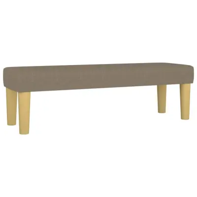vidaXL Klop taupe 100x30x30 cm blago