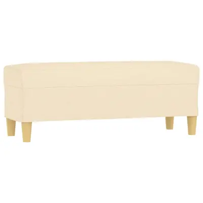 vidaXL Klop krem 100x35x41 cm blago