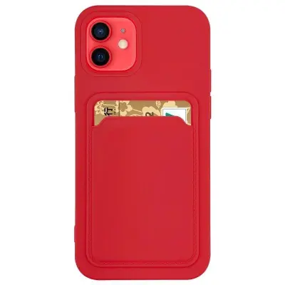 Ovitek Silicone Wallet Samsung Galaxy S20FE,  rdeč