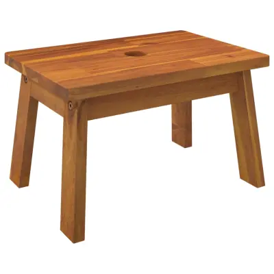 vidaXL Pručka 38x26x22 cm trden les akacije