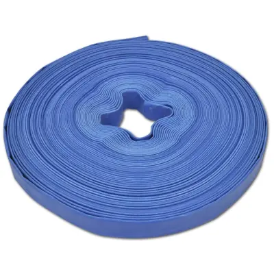 vidaXL Ploščata gasilska cev 50 m 1" PVC