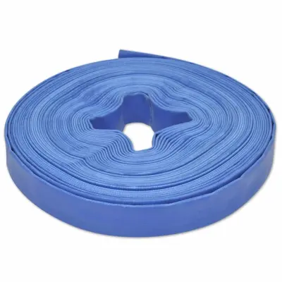 vidaXL Ploščata požarna cev 25 m 1" PVC