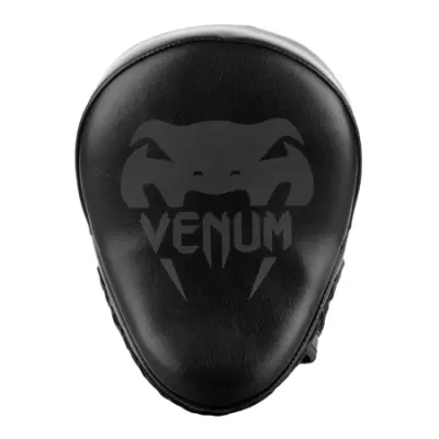 Venum Light Focus Mitts, Black/Black