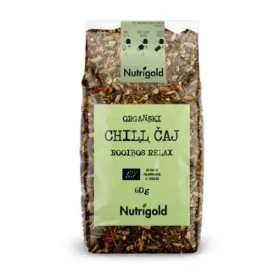 Chill Čaj Rooibos relax, ekološki, 60 g