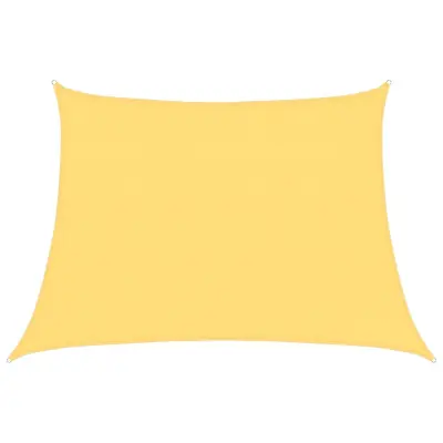 vidaXL Senčno jadro 160 g/m² bež 4/5x3 m HDPE