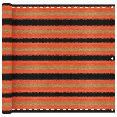 vidaXL Balkonsko platno večbarvno 90x300 cm HDPE