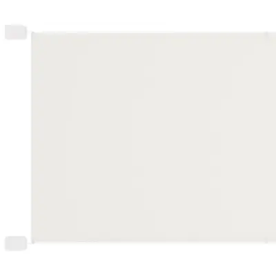 vidaXL Vertikalna markiza bela 140x800 cm tkanina oxford