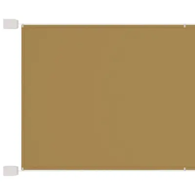 vidaXL Vertikalna markiza bež 100x1000 cm tkanina oxford