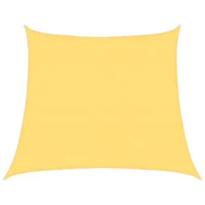 vidaXL Senčno jadro 160 g/m² bež 4/5x4 m HDPE