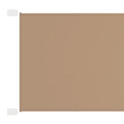 vidaXL Vertikalna markiza taupe 140x600 cm tkanina oxford