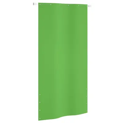 vidaXL Balkonsko platno svetlo zeleno 120x240 cm tkanina Oxford