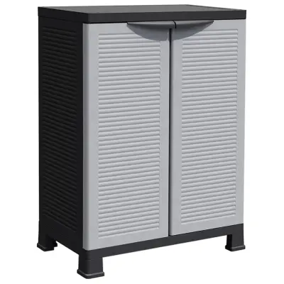 vidaXL Plastična omarica 68x39x92 cm