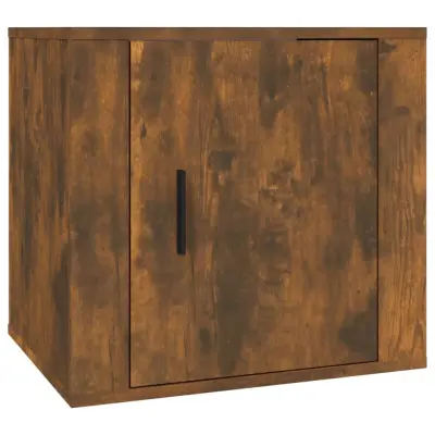 vidaXL Nočna omarica dimljeni hrast 50x39x47 cm
