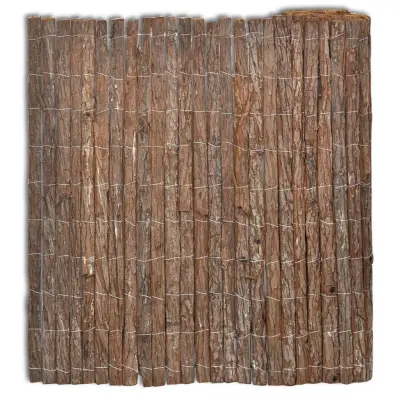 vidaXL Ograja iz lubja 400x100 cm