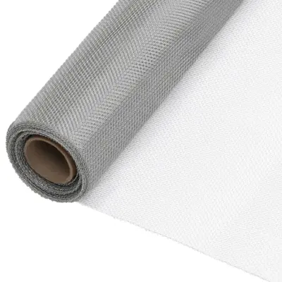 vidaXL Mreža iz nerjavečega jekla 100x2000 cm srebrna