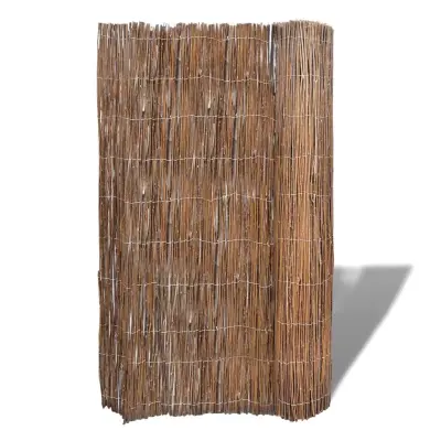 vidaXL Ograja iz vrbe 300x100 cm