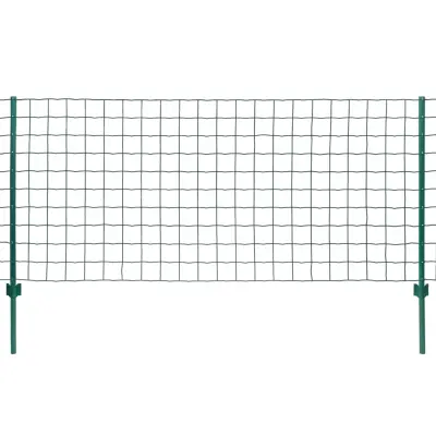 vidaXL Evro ograja iz jekla 20x1 m zelena