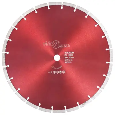 vidaXL Diamantni rezalni disk iz jekla 350 mm