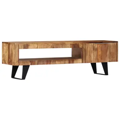 vidaXL TV omarica iz trdnega palisandra 140x30x40 cm