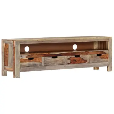 vidaXL TV omarica iz trdnega palisandra 130x30x40 cm
