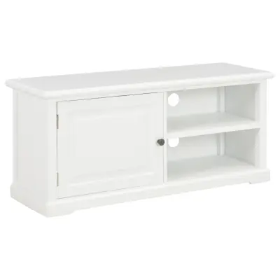 vidaXL TV omarica iz lesa 90x30x40 cm bela
