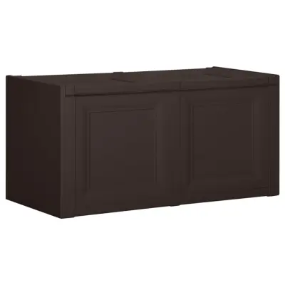 vidaXL Škatla za blazine rjava 86x40x42 cm 85 L