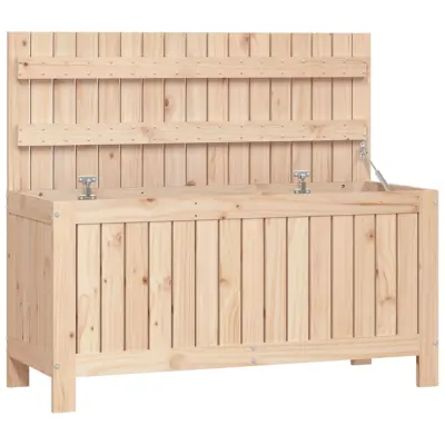 vidaXL Vrtna škatla 108x42,5x54 cm trdna borovina
