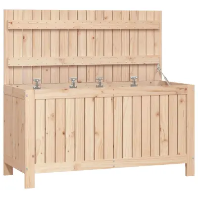 vidaXL Vrtna škatla 115x49x60 cm trdna borovina