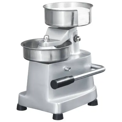 vidaXL Stiskalnica za hamburgerje s 500 papirji aluminij 13 cm