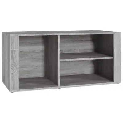 vidaXL Omarica za čevlje siva sonoma 100x35x45 cm inženirski les