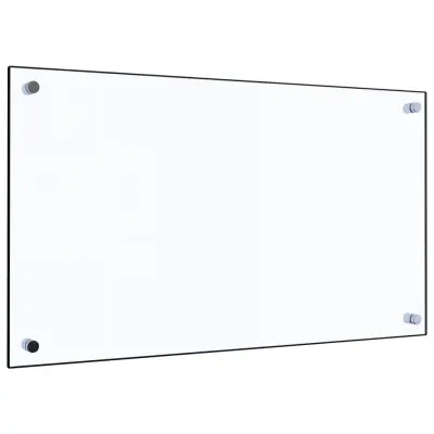 vidaXL Kuhinjska zaščitna obloga prozorna 70x40 cm kaljeno steklo