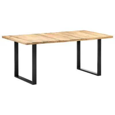 vidaXL Jedilna miza 180x90x76 cm trden mangov les
