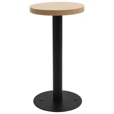 vidaXL Bistro miza svetlo rjava 40 cm mediapan