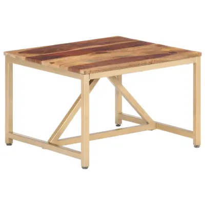 vidaXL Stranska mizica 60x60x40 cm trden palisander