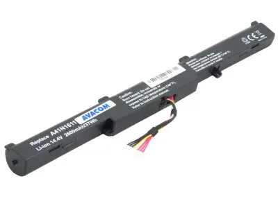 AVACOM Asus G553, GL753, N552 Li-Ion 14,4 V 2600 mAh 37 Wh